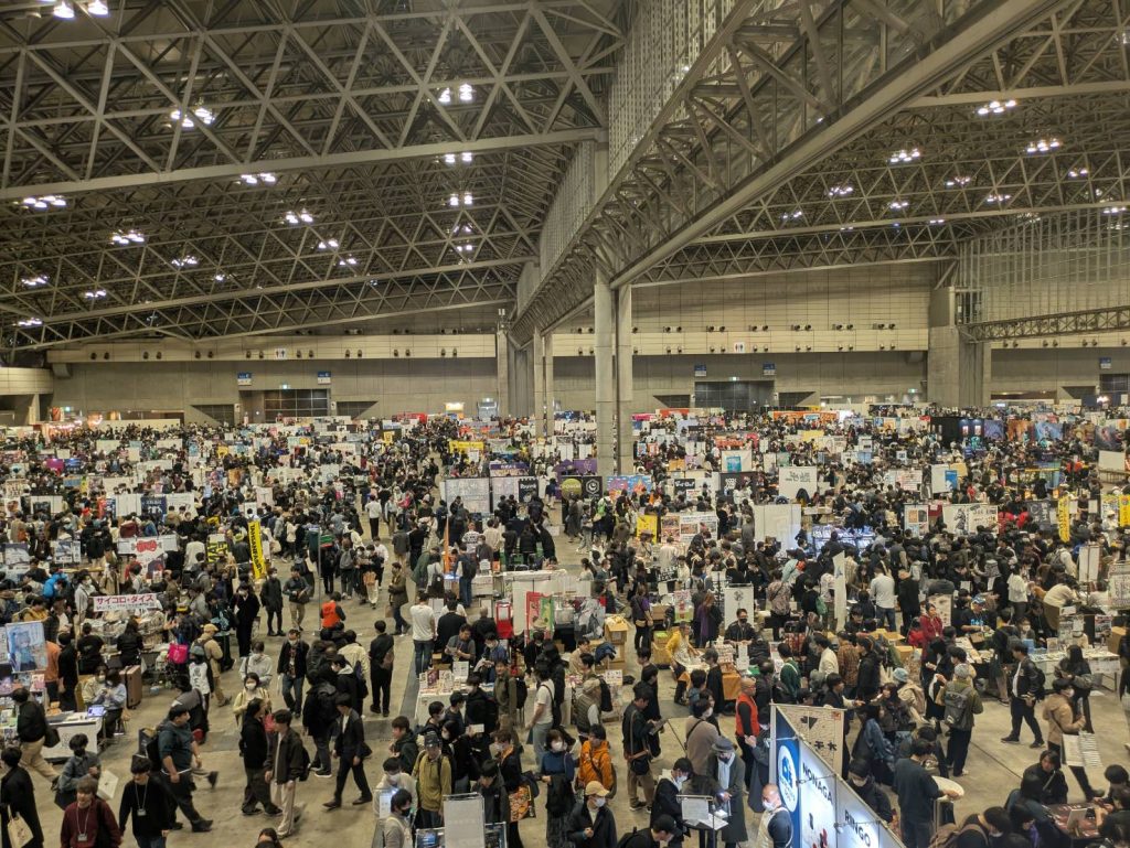 ゲームマーケット2025秋会場の風景