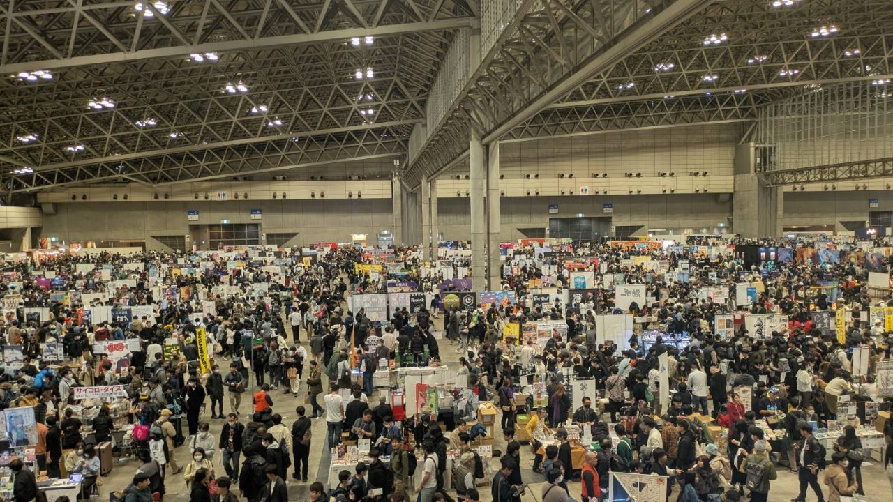 ゲームマーケット2025秋会場の風景