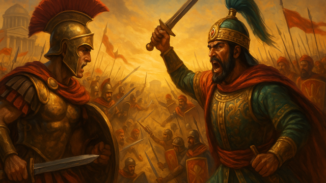 七不思議で戦争をしている国家のイラスト